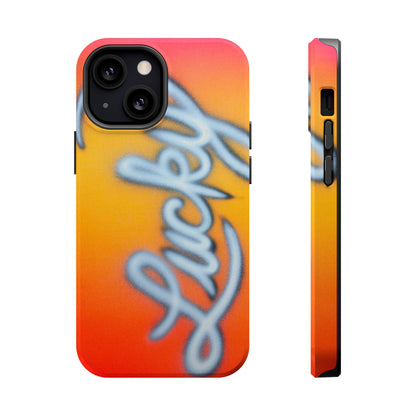MagSafe "lucky" airbrush iPhone case