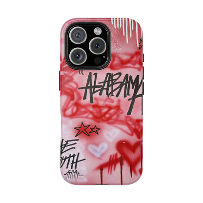 "alabama" airbrush iPhone case