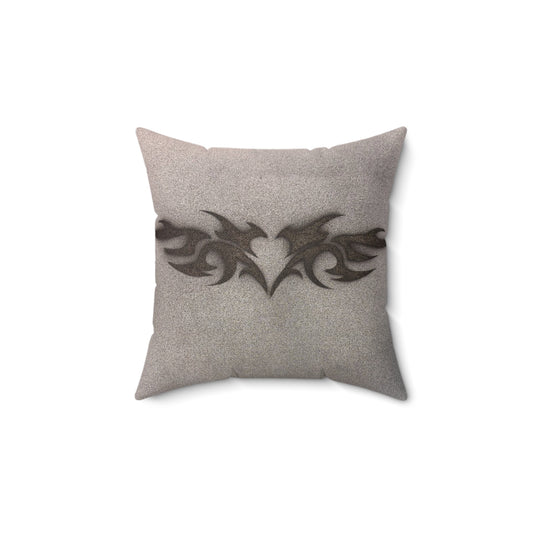 "trampstamp pt. 2" airbrush pillow