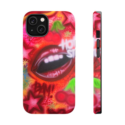 MagSafe "hot stuff" airbrush iPhone case