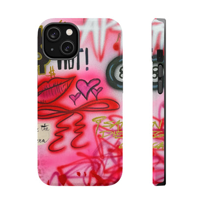 MagSafe "IT girl" airbrush iPhone case