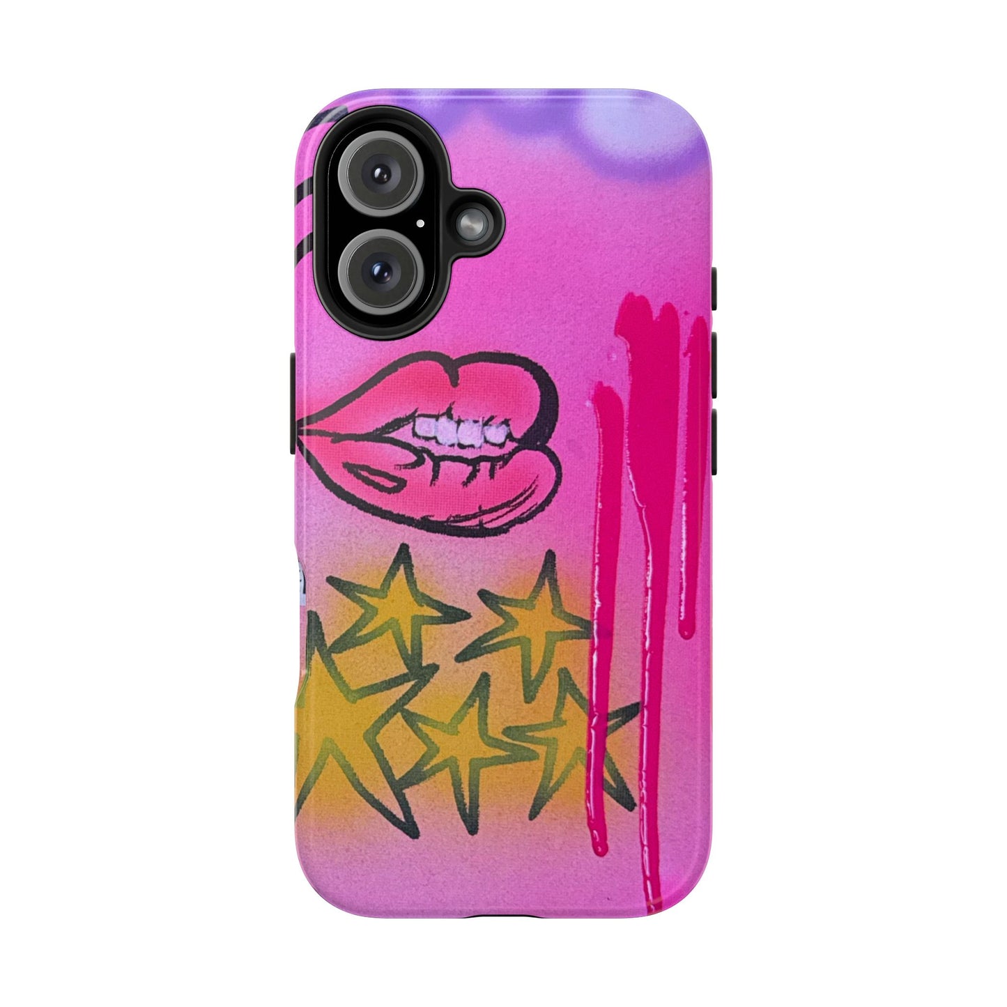 "star drip" airbrush iPhone case