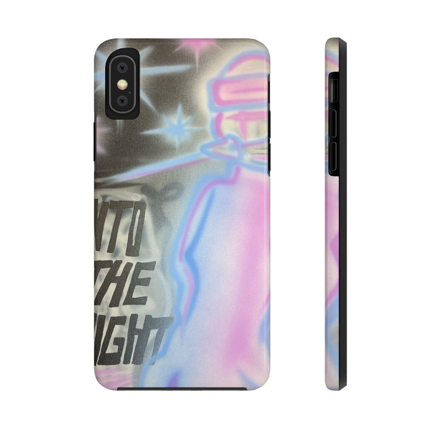 "into the night" pt. 2 airbrush iPhone case