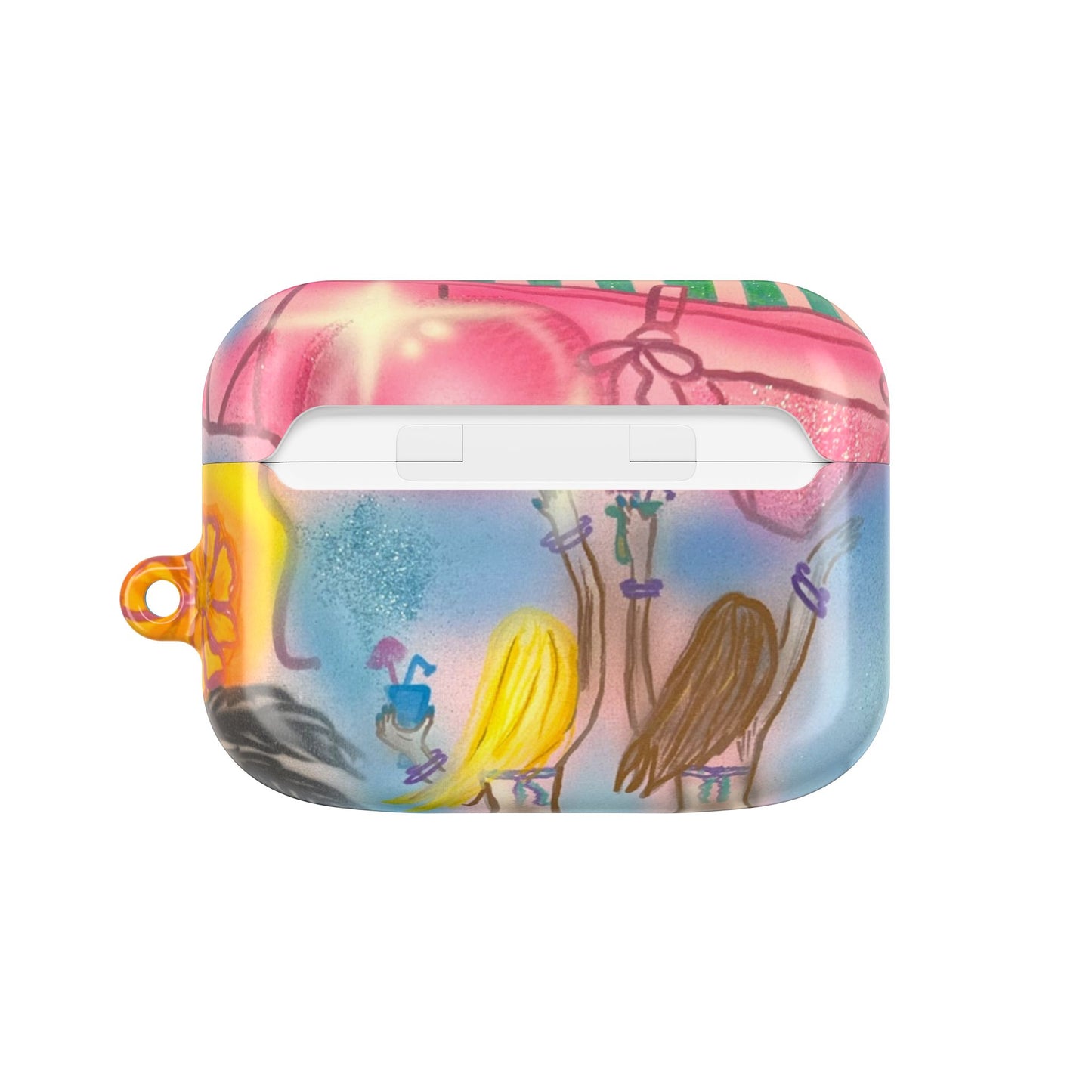 "kinis & tinis" airbrush airpod cases