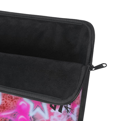 "in the wild" airbrush laptop sleeve