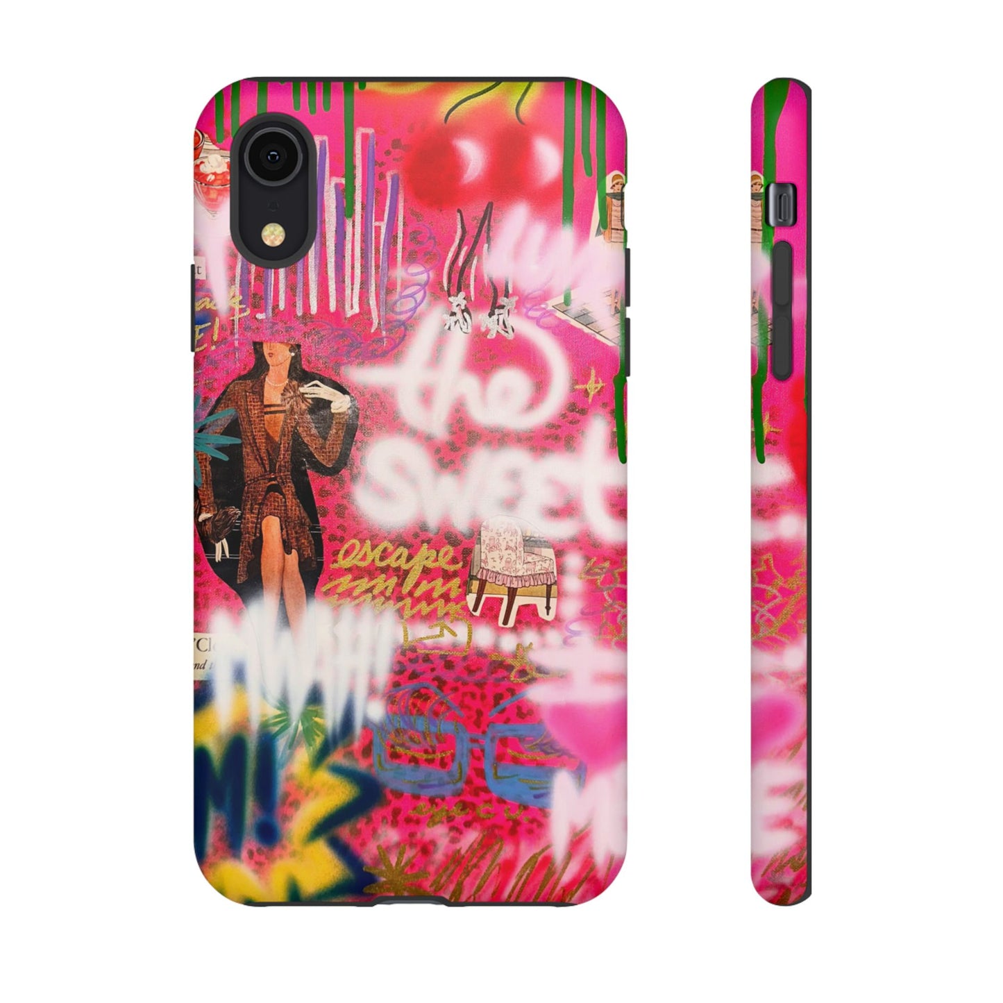 "sweet escape" airbrush iPhone case