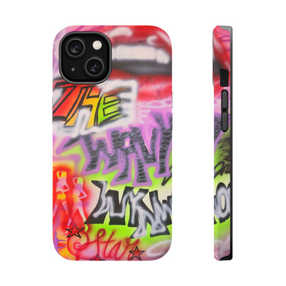 MagSafe "wynwood gold" airbrush iPhone case