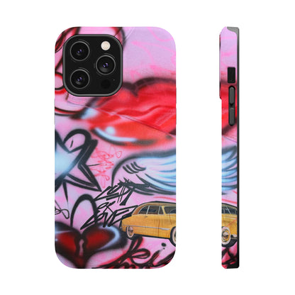 MagSafe "lust or love" airbrush iPhone case