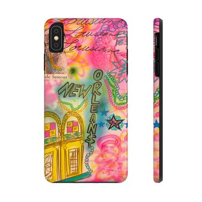 "new orleans, la" airbrush iPhone case