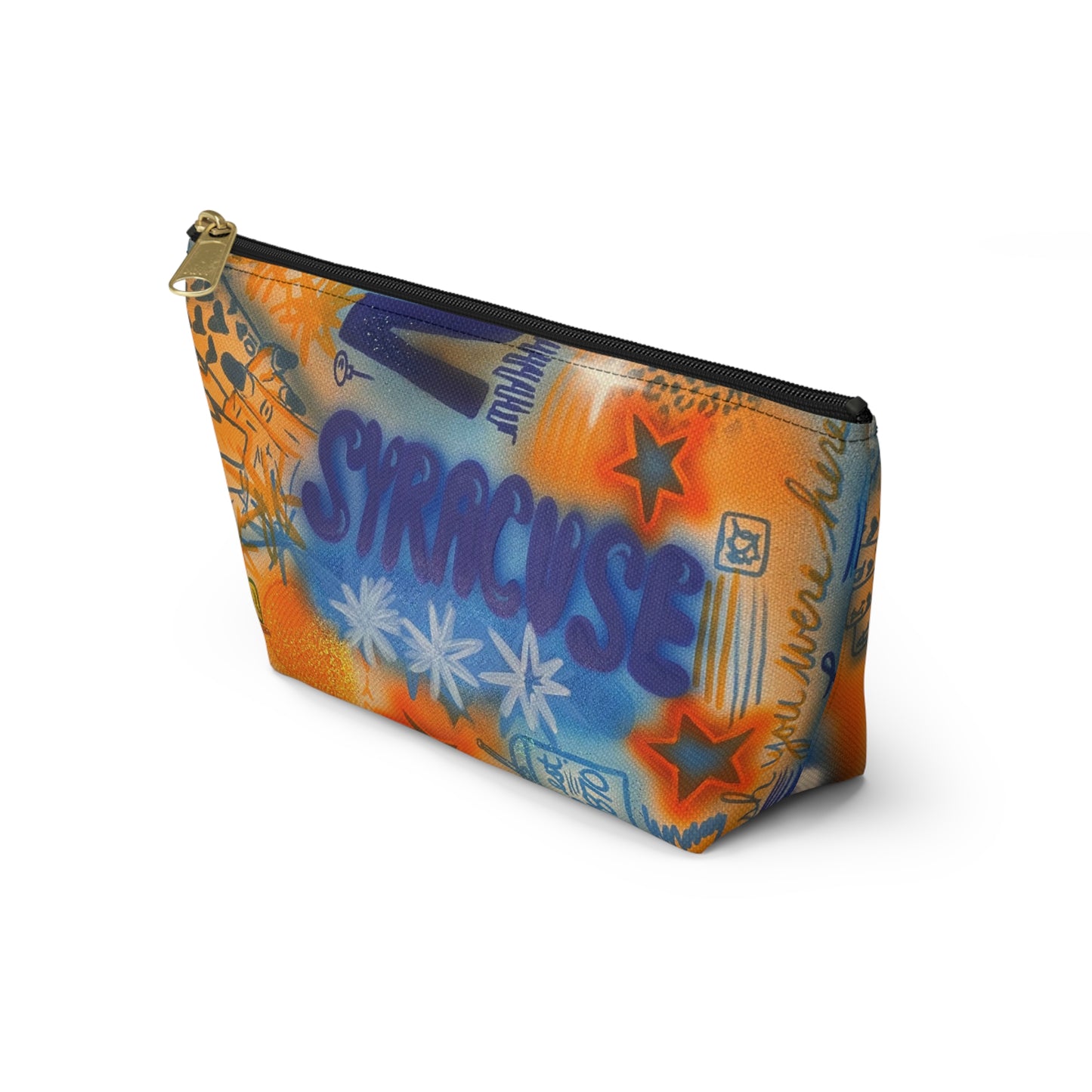 "syracuse" airbrush makeup pouch