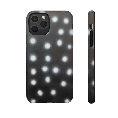 "coconut noir polka dot" airbrush iPhone case
