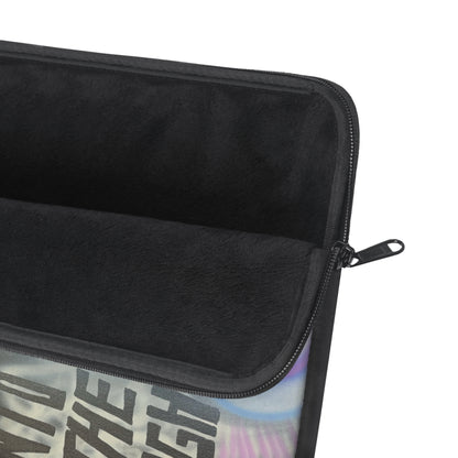 "into the night pt. 2" airbrush laptop sleeve