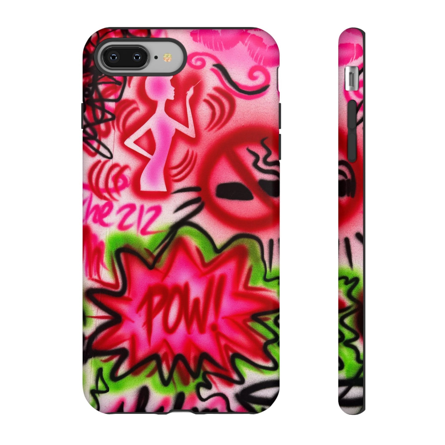 "in the 212" airbrush iPhone case