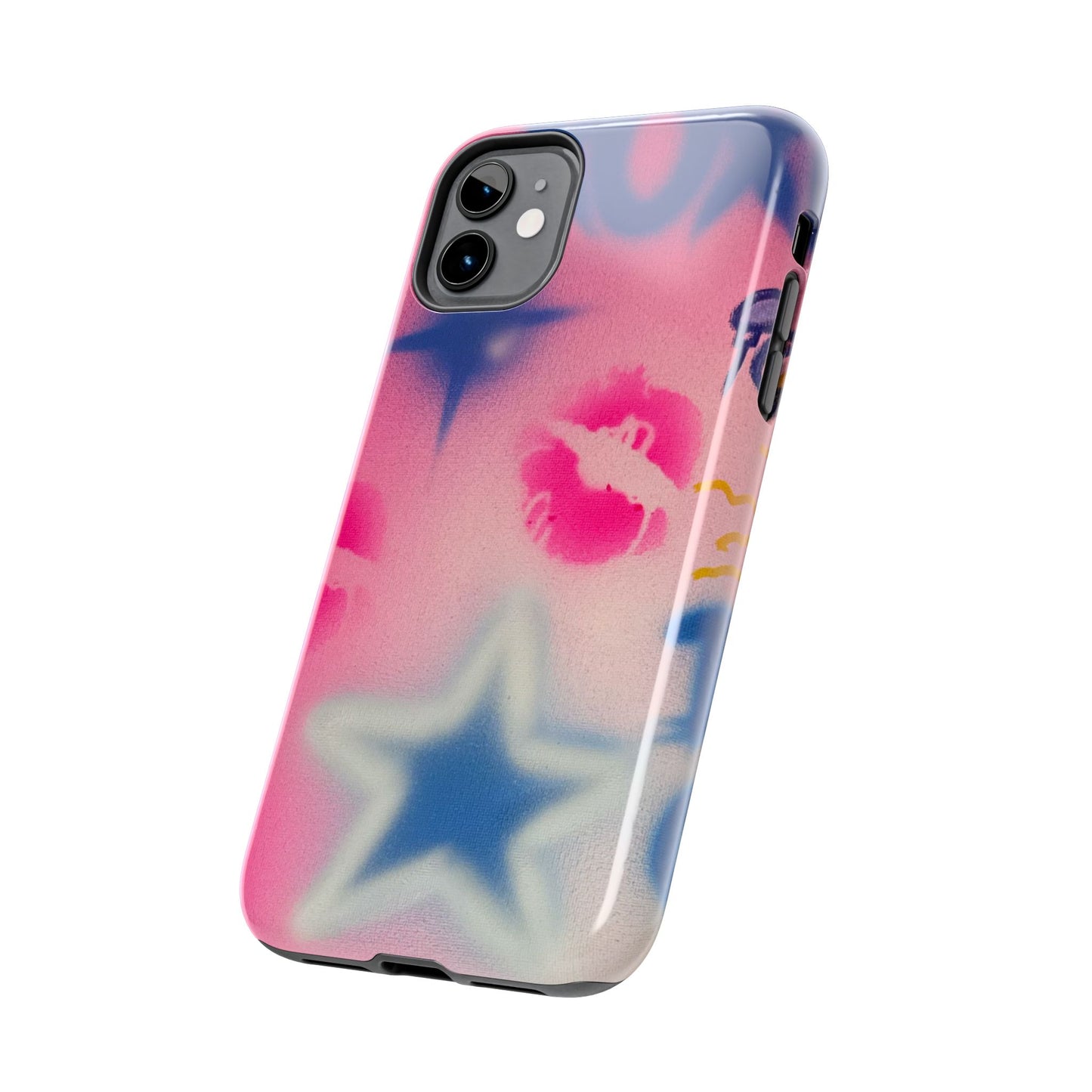 "star symbol" airbrush iPhone case