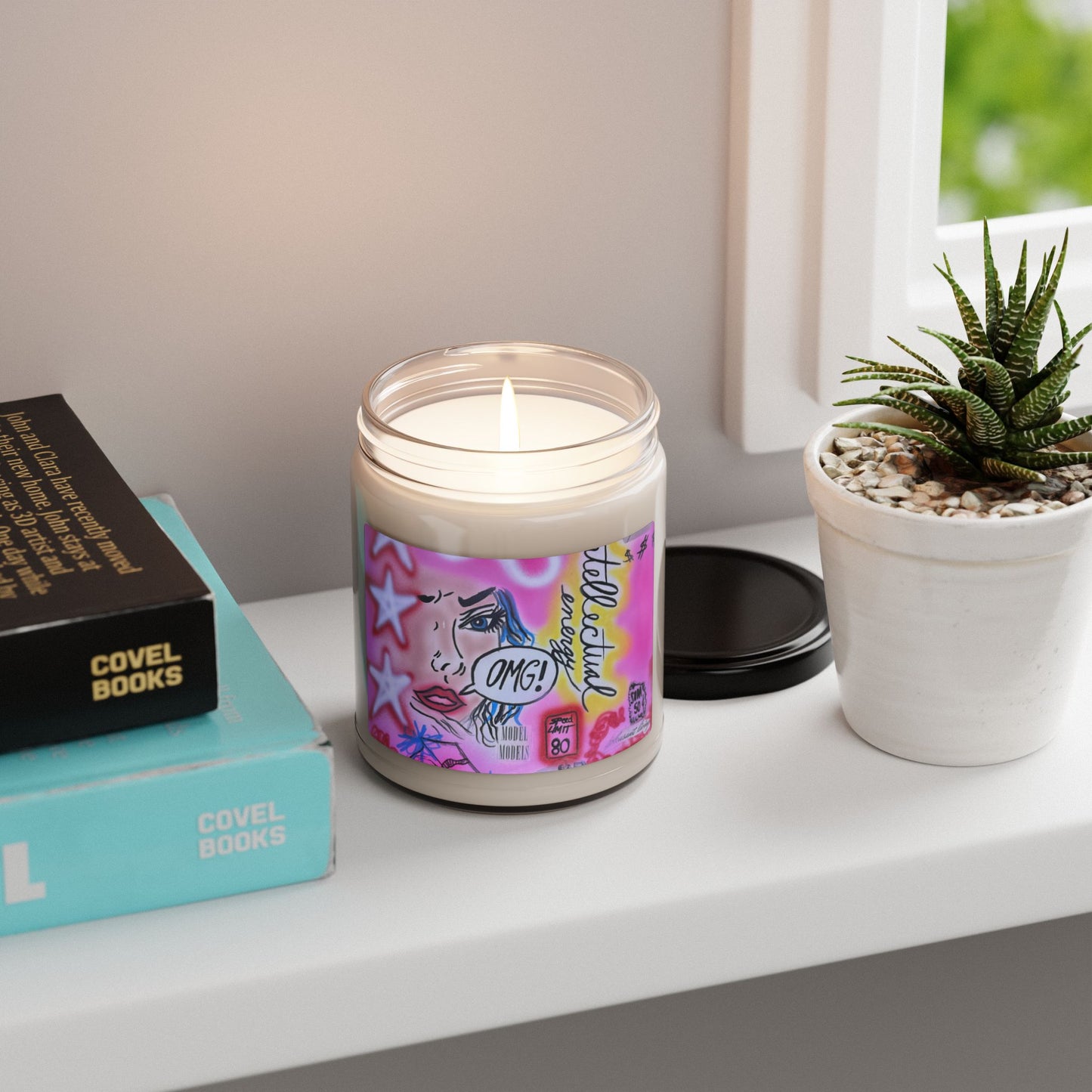 "intellectual energy" airbrush candle
