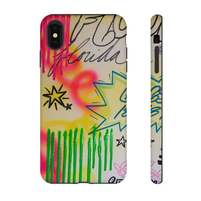 "ferocious florida" airbrush iPhone case