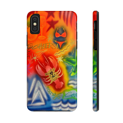 "tipsy lobster" airbrush iPhone case