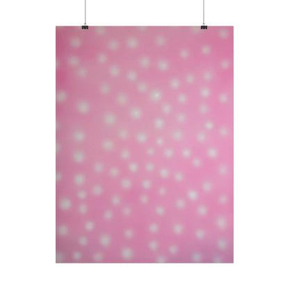 "strawberry swirl polka dot" airbrush rolled print