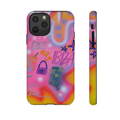 "ibiza" airbrush iPhone case