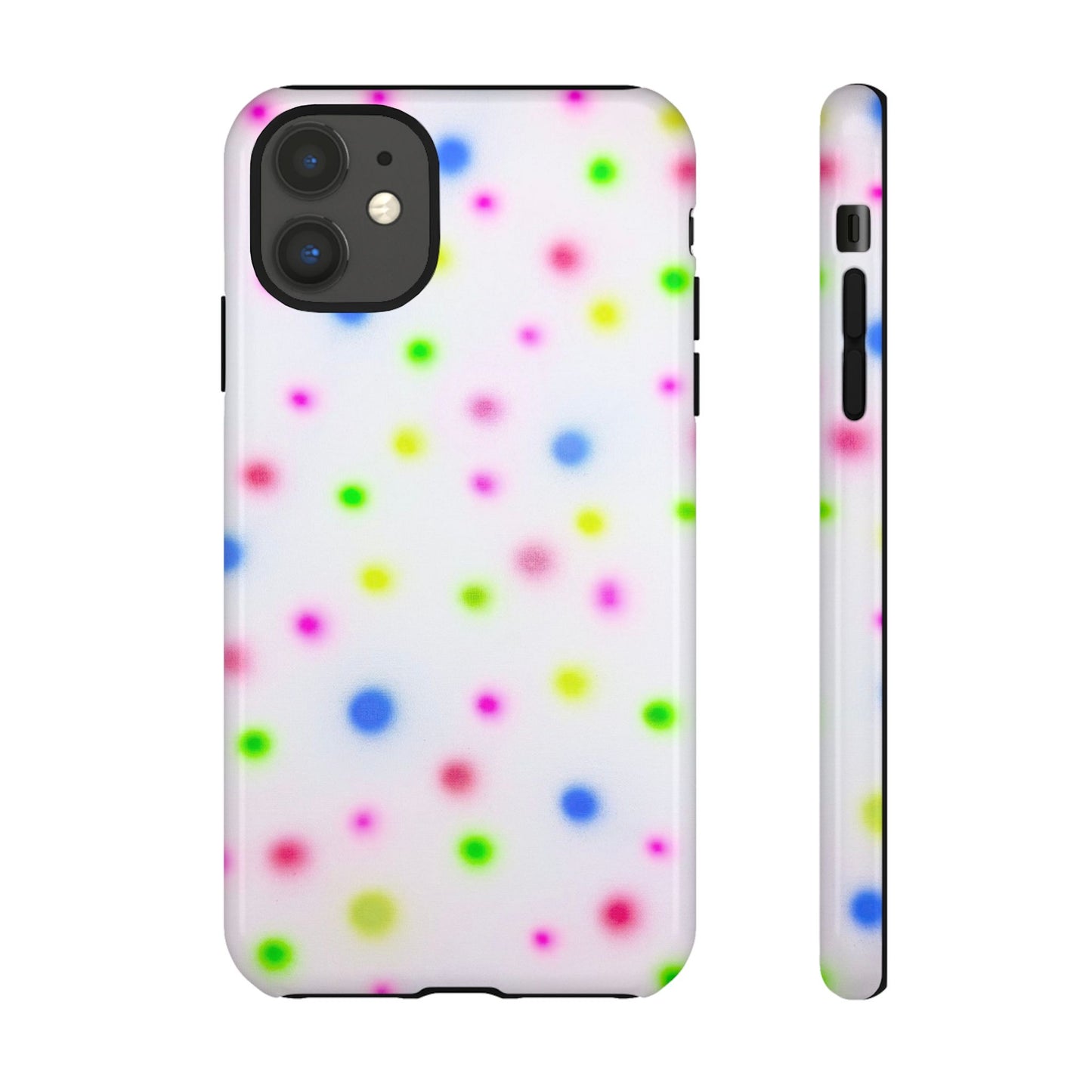 "birthday cake polka dot" airbrush iPhone case