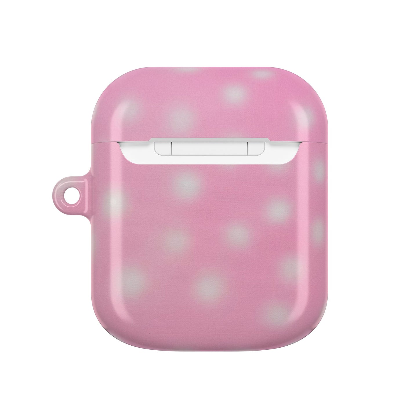 "strawberry swirl polka dot" airbrush airpod cases