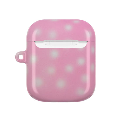 "strawberry swirl polka dot" airbrush airpod cases