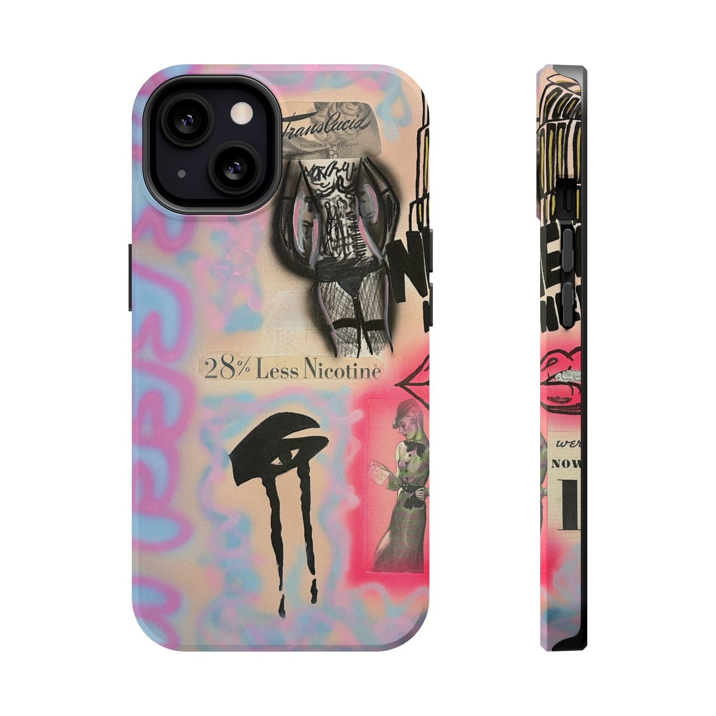 MagSafe "the feeling" airbrush iPhone case