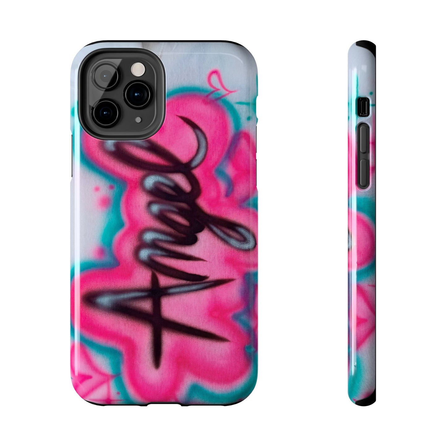 "angel" airbrush iPhone case