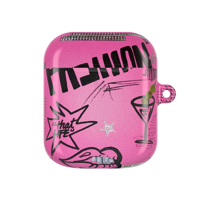 "high fashion" airbrush airpod cases
