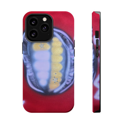 MagSafe "bite me bling" airbrush iPhone case