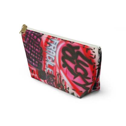 "lucky you!" airbrush makeup pouch