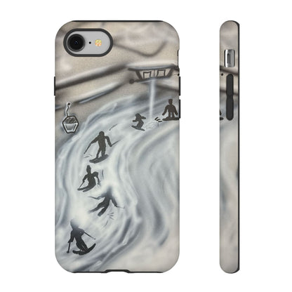 "arctic avalanche" airbrush iPhone case