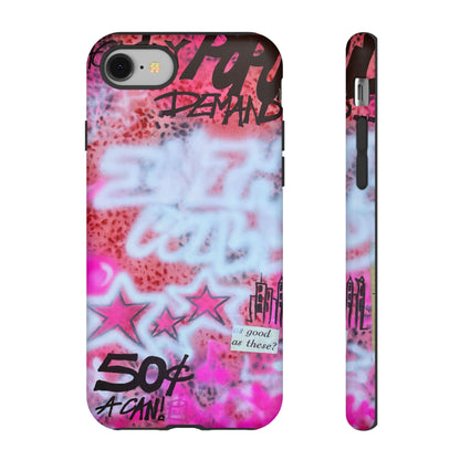 "in the wild" airbrush iPhone case