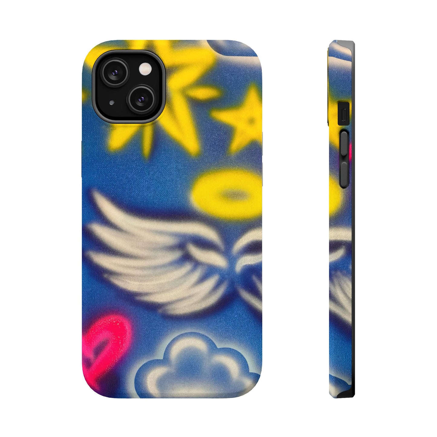 MagSafe "celestial halo" airbrush iPhone case