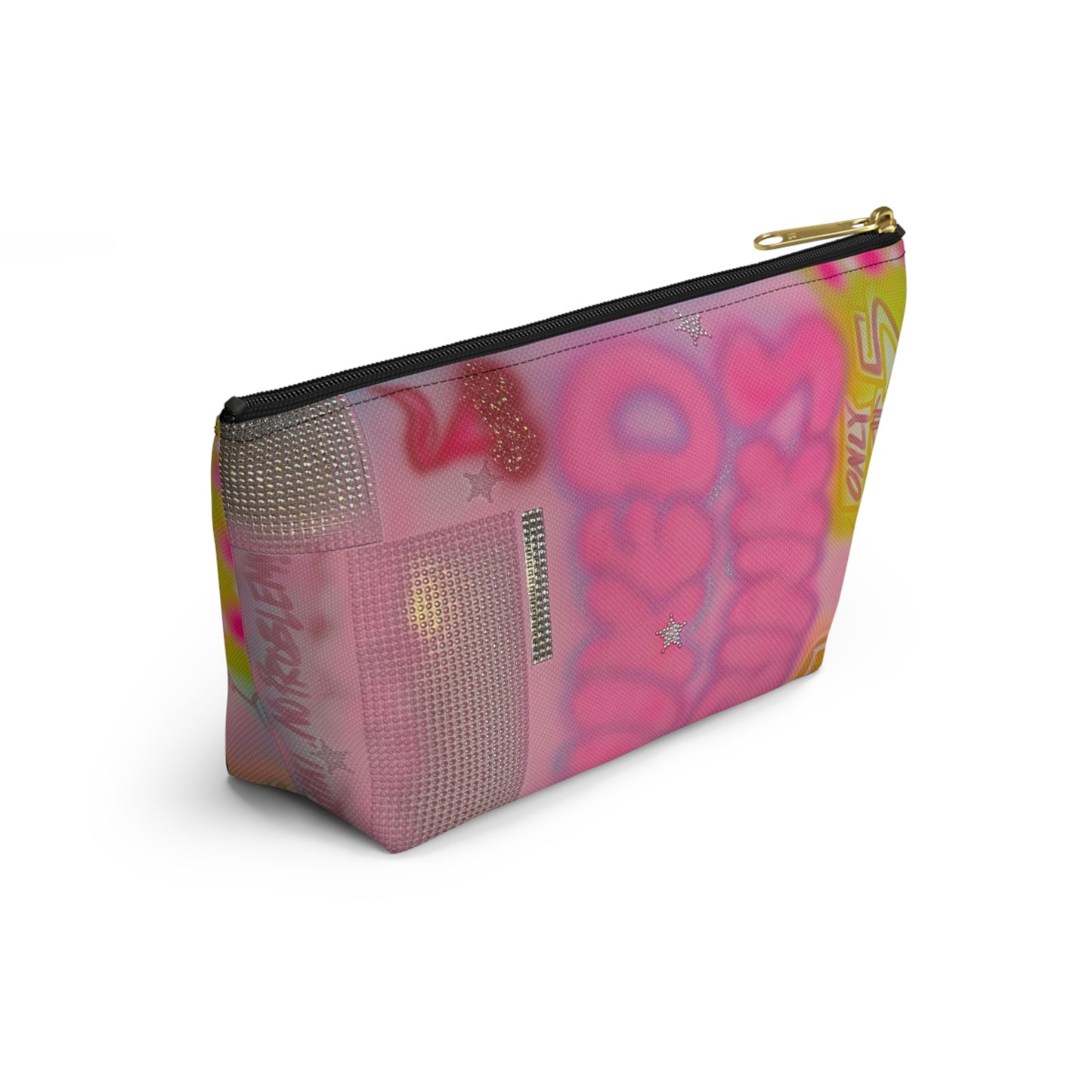 "mixed drinks" airbrush makeup pouch