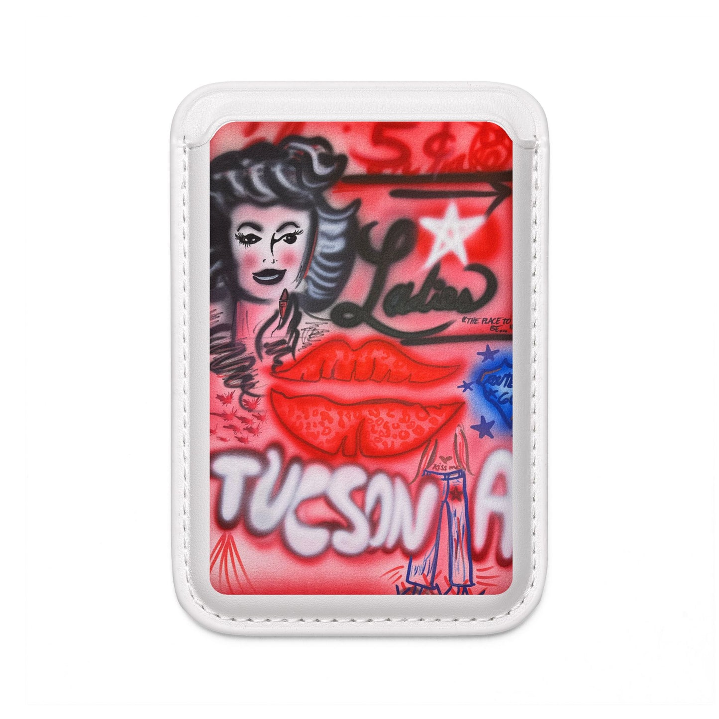 "tucson, az" airbrush vegan wallet (Magsafe® Compatible)