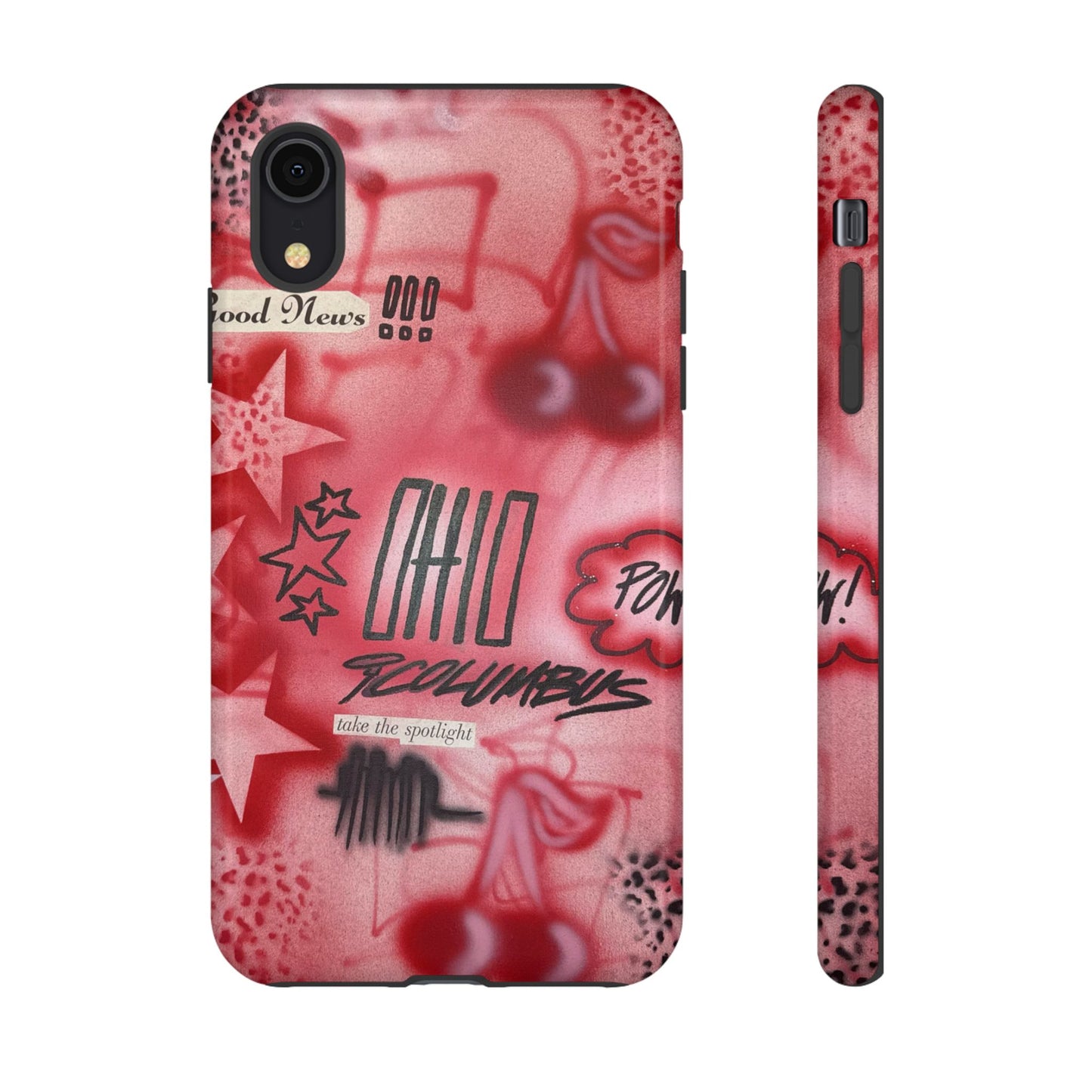 "columbus, ohio" airbrush iPhone case