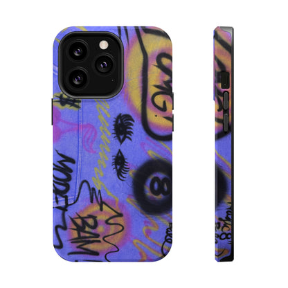 MagSafe "eye$ on lies" airbrush iPhone case
