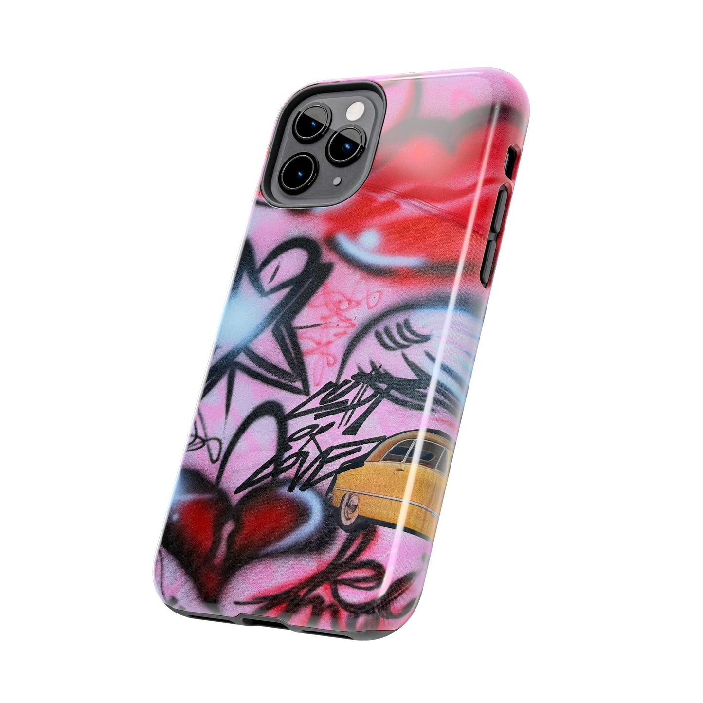 "lust or love" airbrush iPhone case