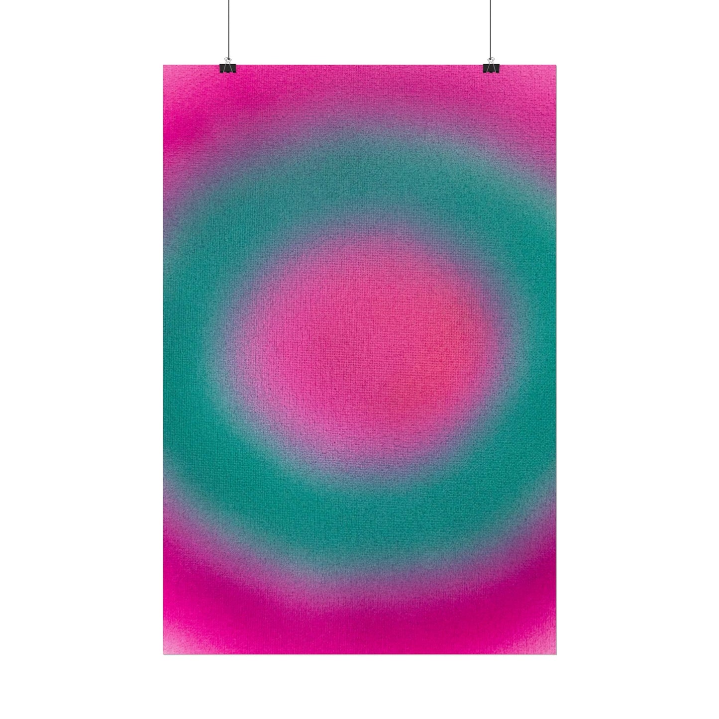 "watermelon swirl aura" airbrush rolled print
