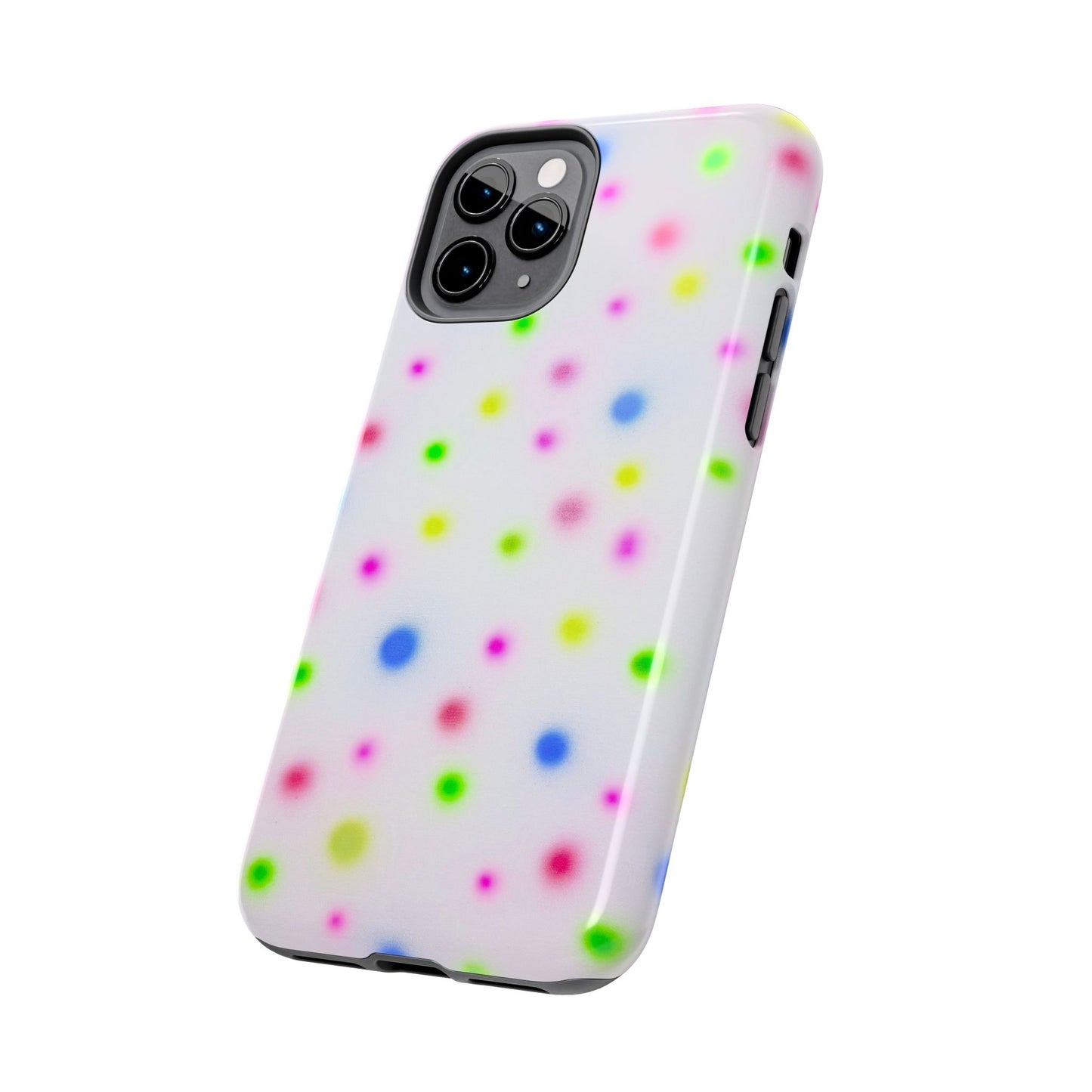 "birthday cake polka dot" airbrush iPhone case