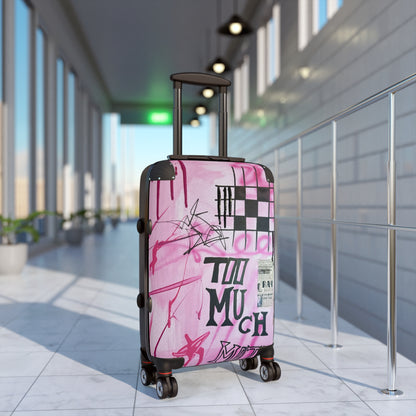 "too much motion" airbrush suitcase