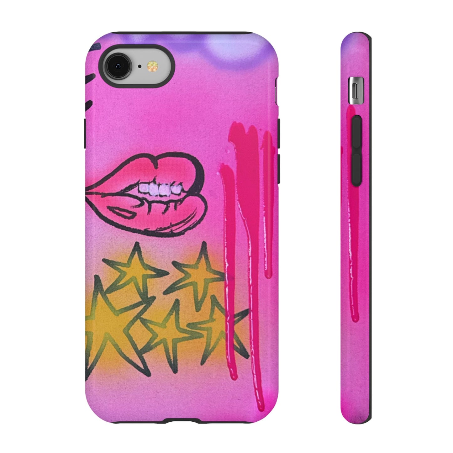 "star drip" airbrush iPhone case