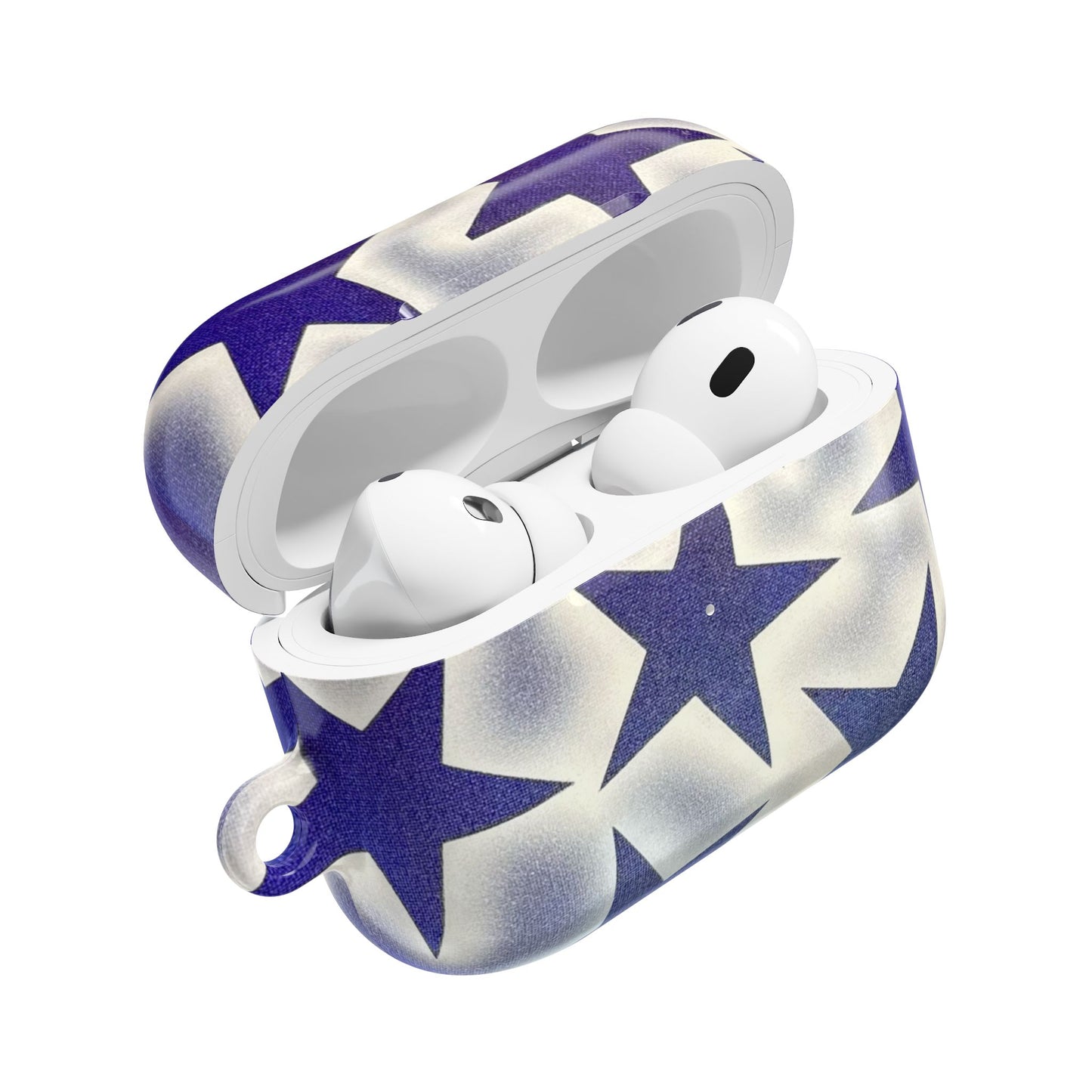 "frosted galaxy" airbrush airpod cases