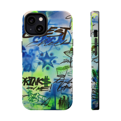 MagSafe "guest check" airbrush iPhone case