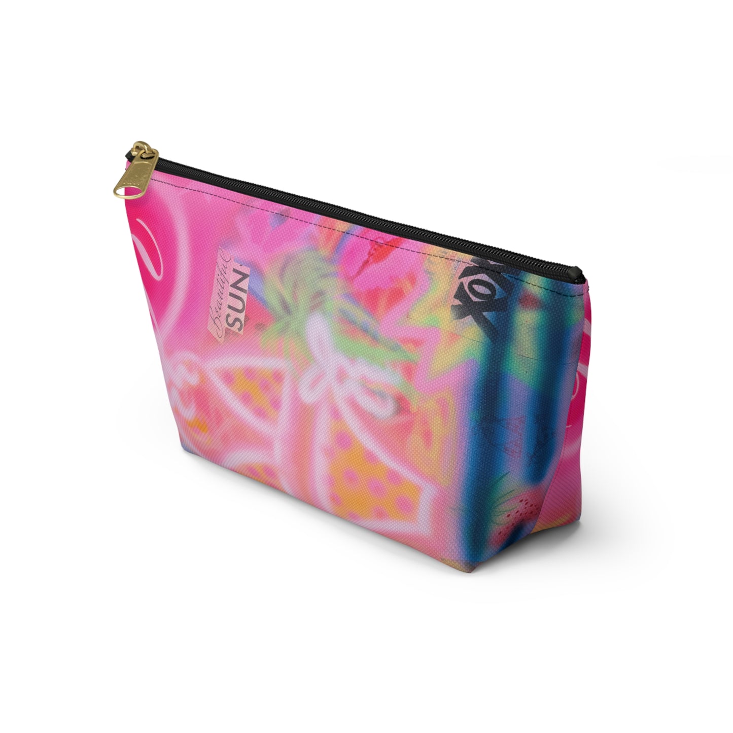 "santa monica strawberry" airbrush makeup pouch