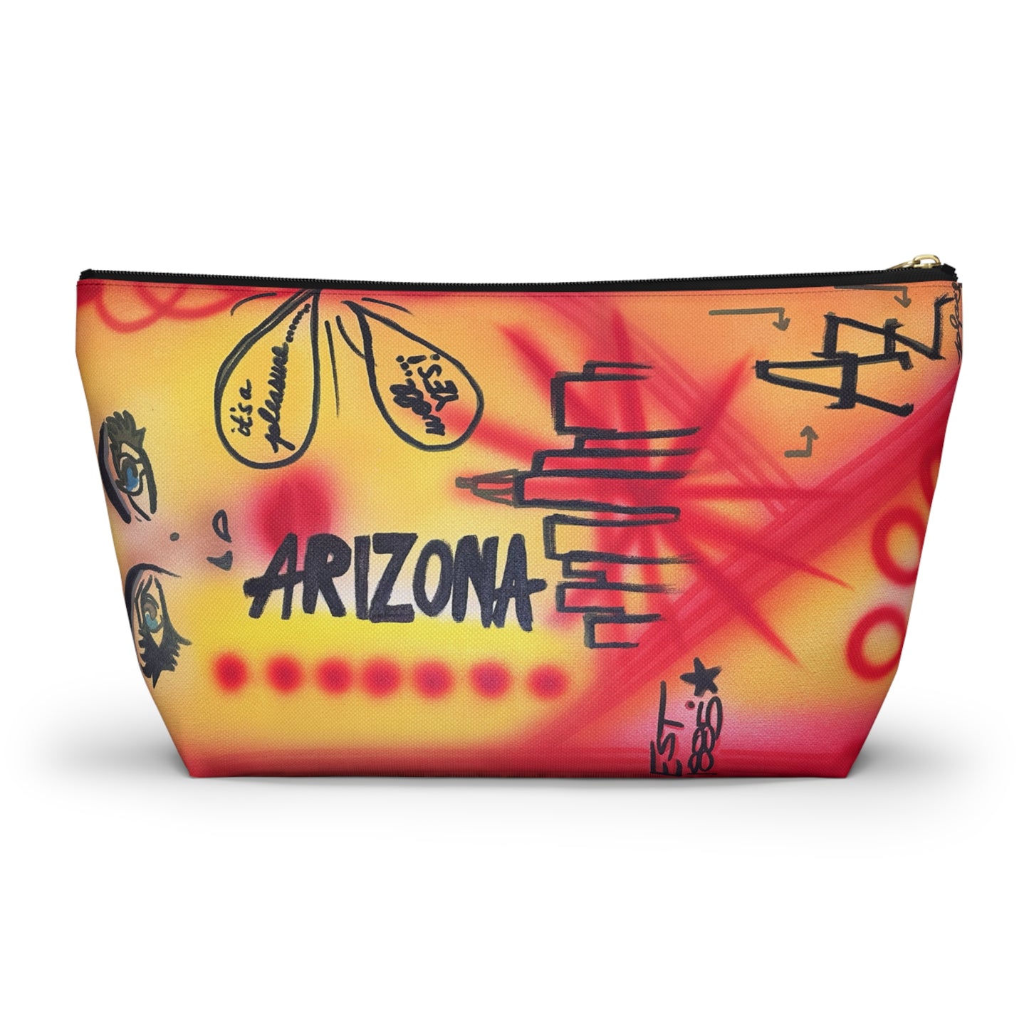 "tempe, arizona" airbrush makeup pouch