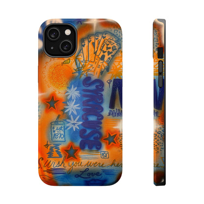 MagSafe "syracuse" airbrush iPhone case