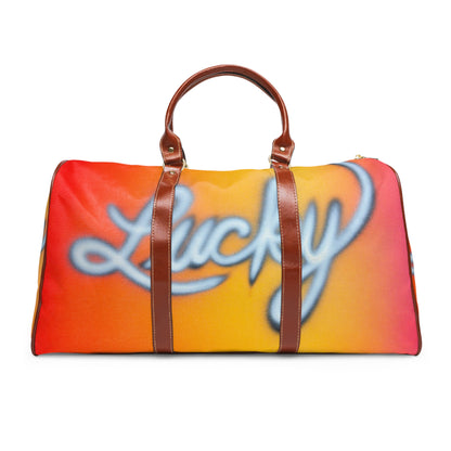 "lucky" airbrush waterproof travel bag