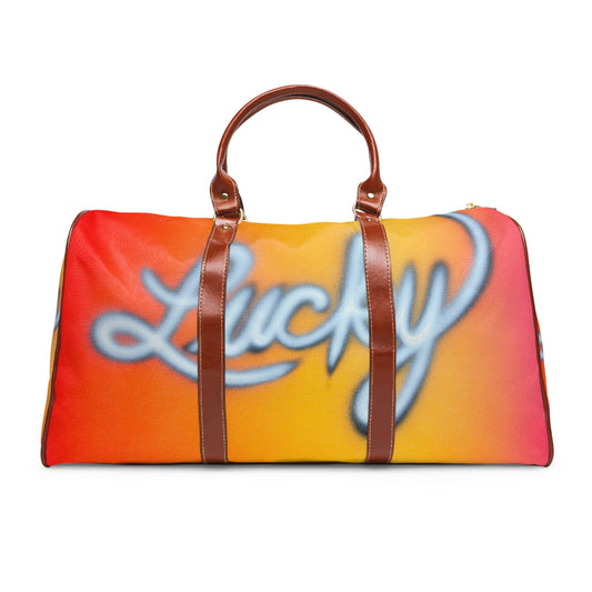 "lucky" airbrush waterproof travel bag
